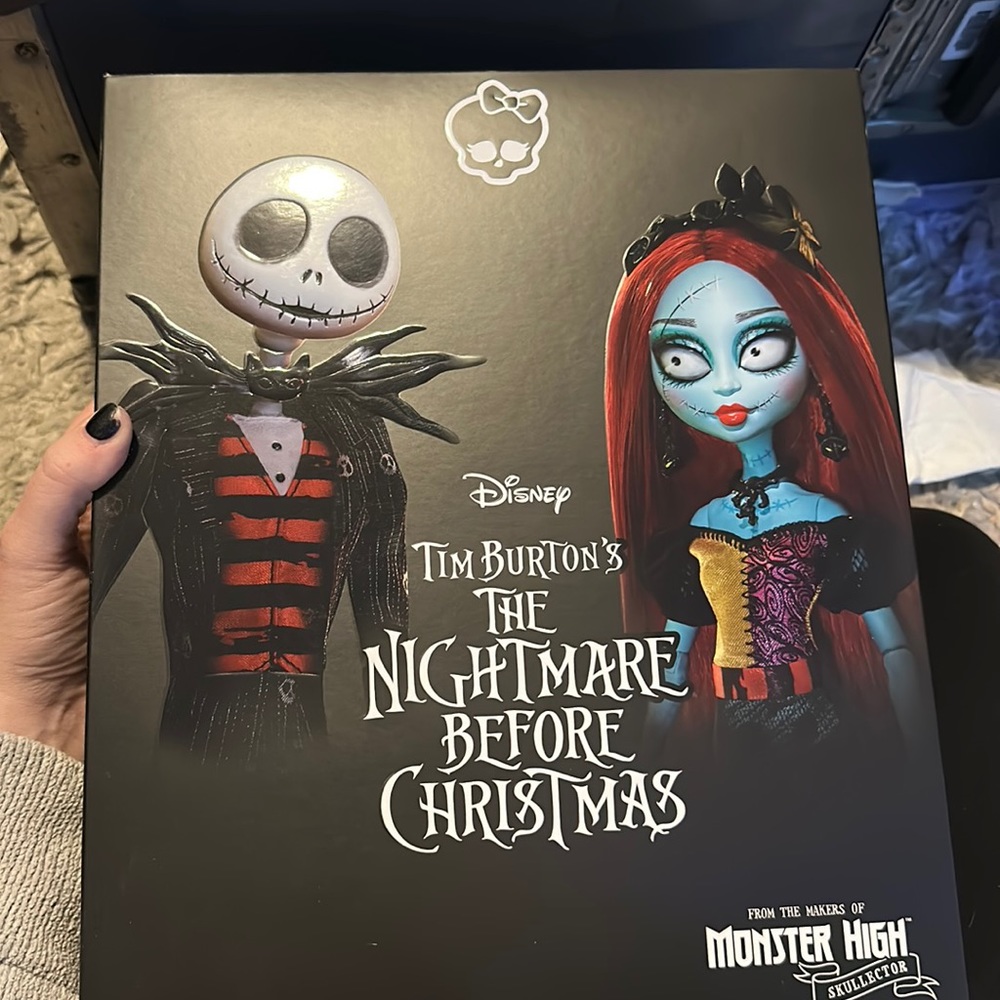 Monster high nightmare before Christmas dolls